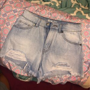 High Rise Shorts